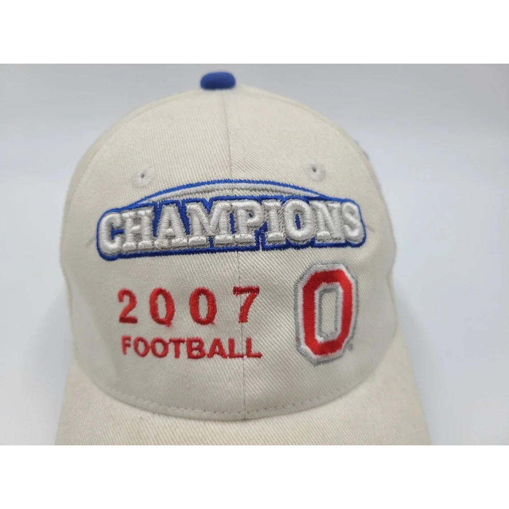 Ohio State University Buckeyes 2007 Big‎ Ten Football Champions Hat Cap Men NCAA